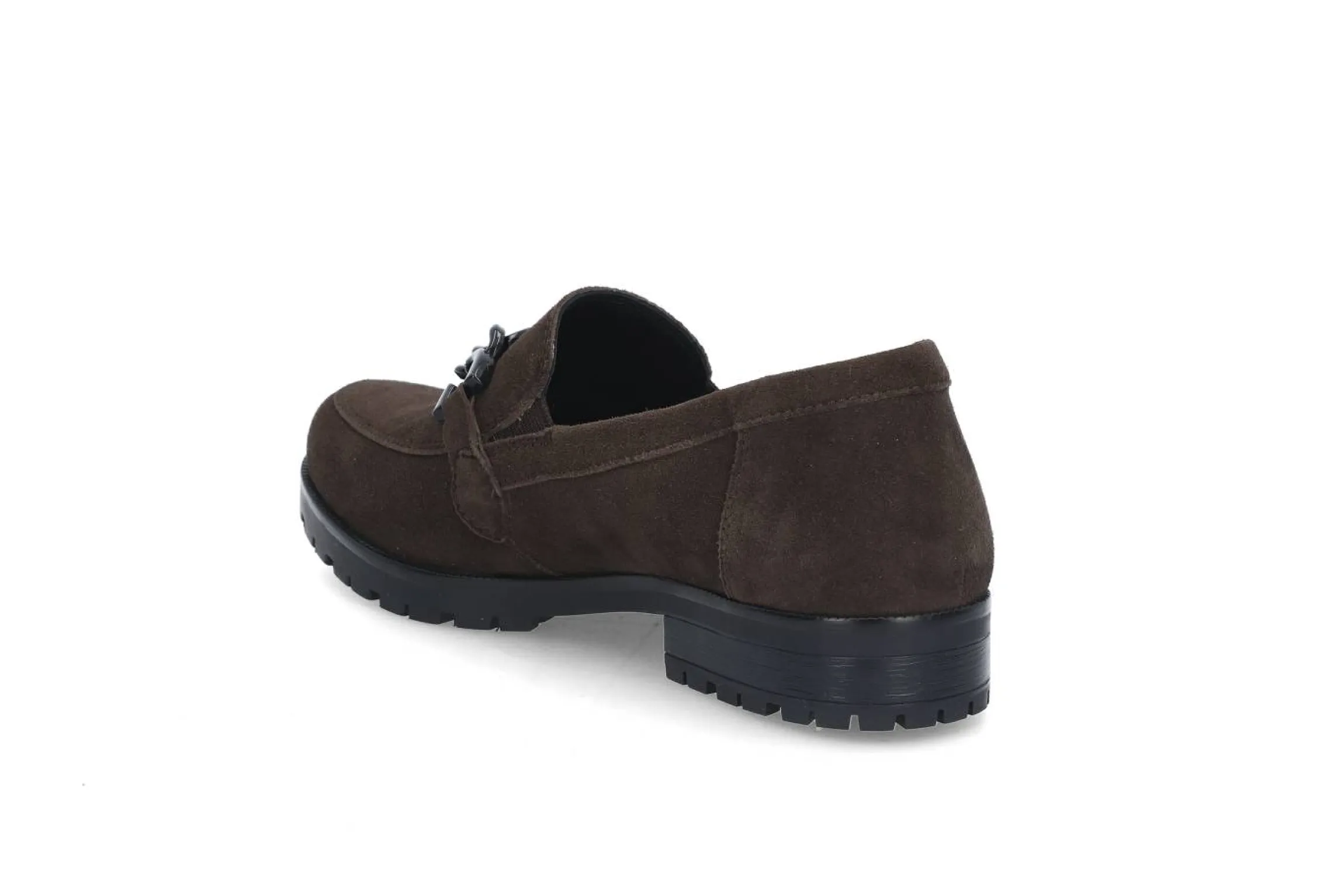 Bekväma loafers i mocka