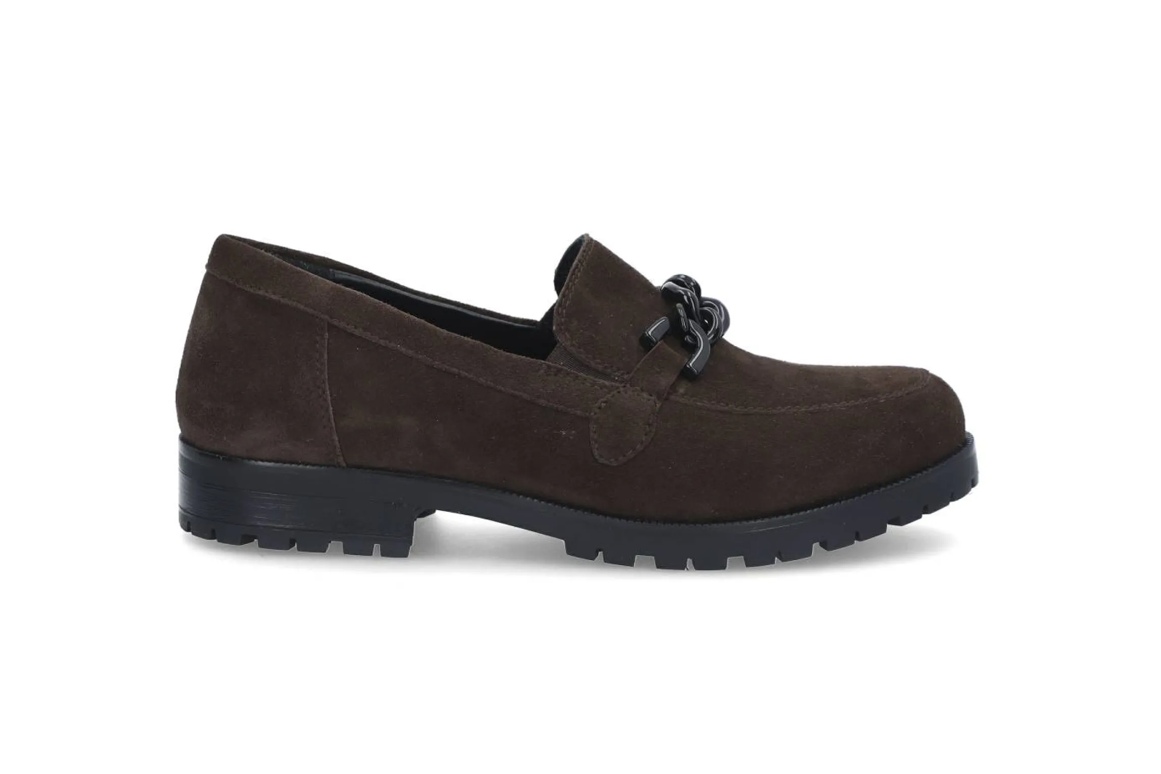 Bekväma loafers i mocka