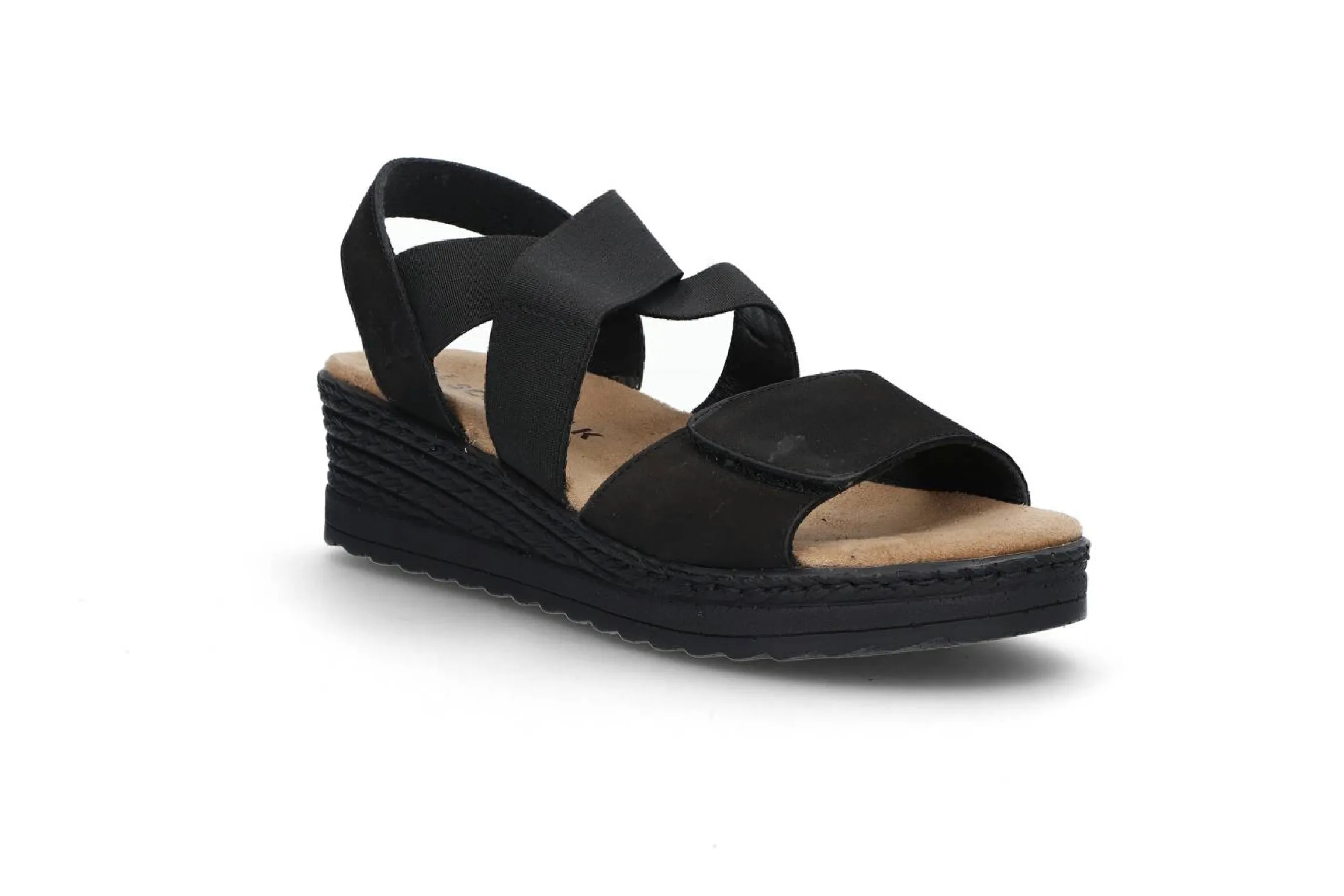 Bekväm sandal i läder