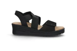 Bekväm sandal i läder