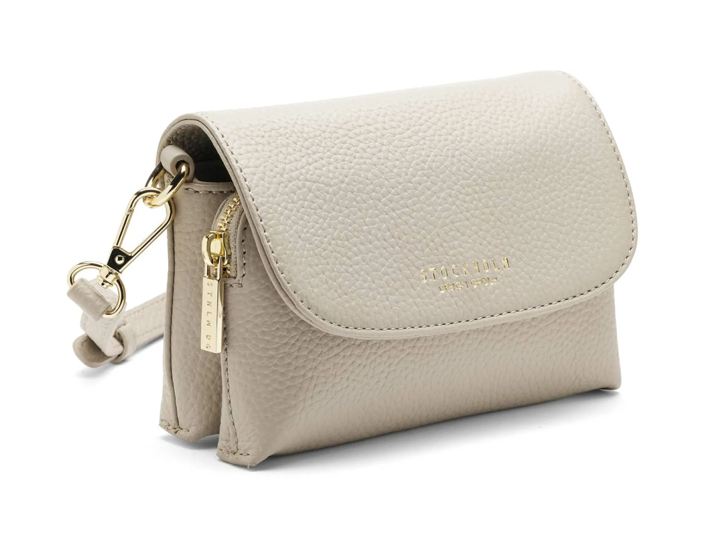 Crossbody-väska i läder