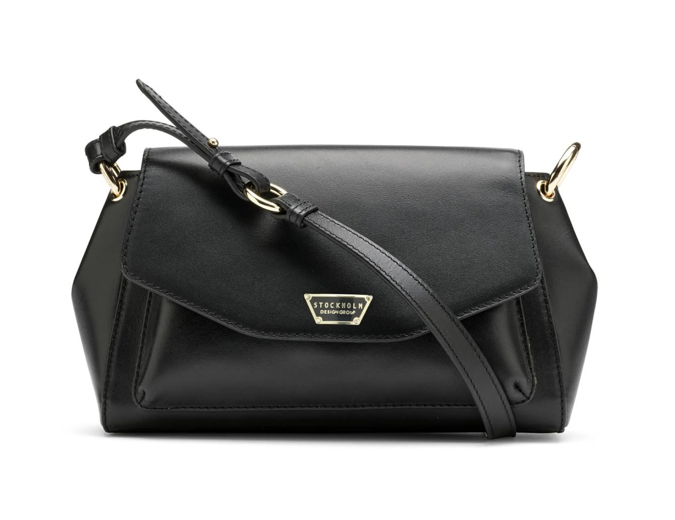 Crossbody-väska i läder