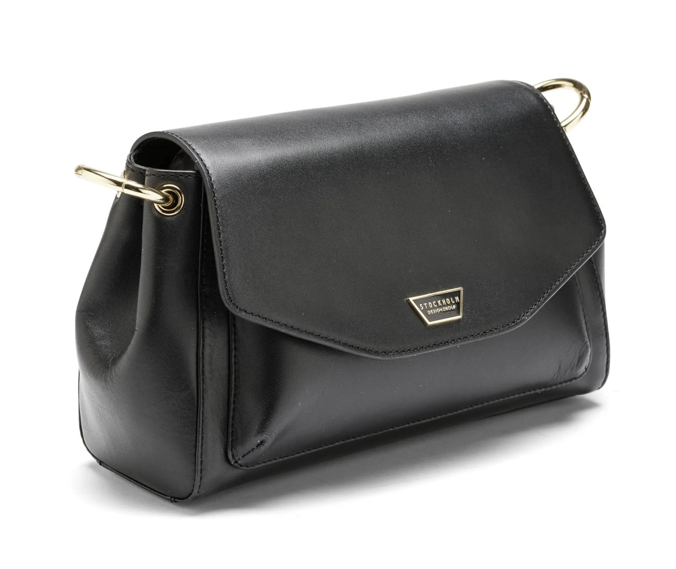 Crossbody-väska i läder