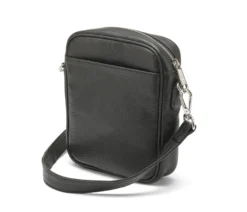 Crossbody väska i robust läder