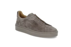 Cupsole-sneaker med dolda snören
