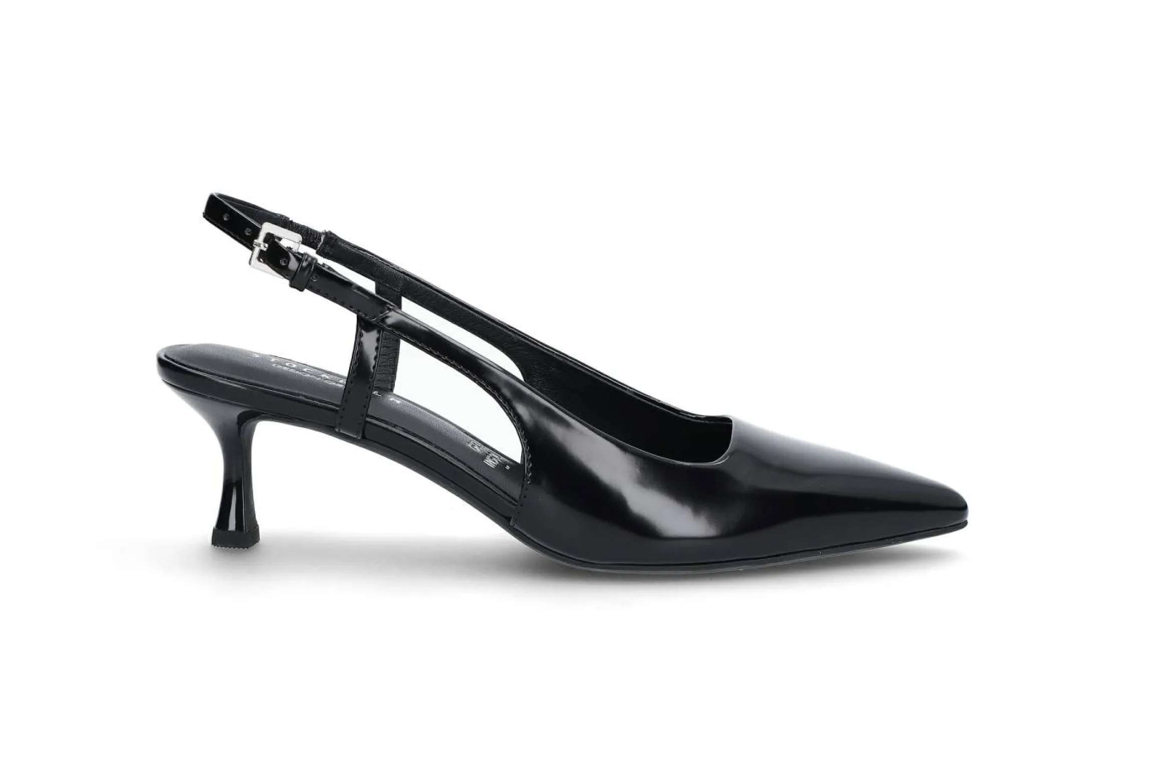 Eleganta slingbackpumps med gelsula