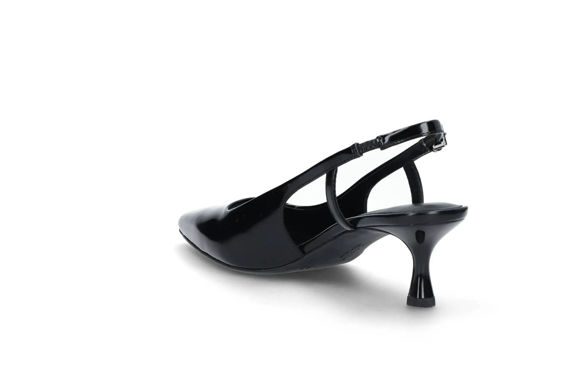 Eleganta slingbackpumps med gelsula