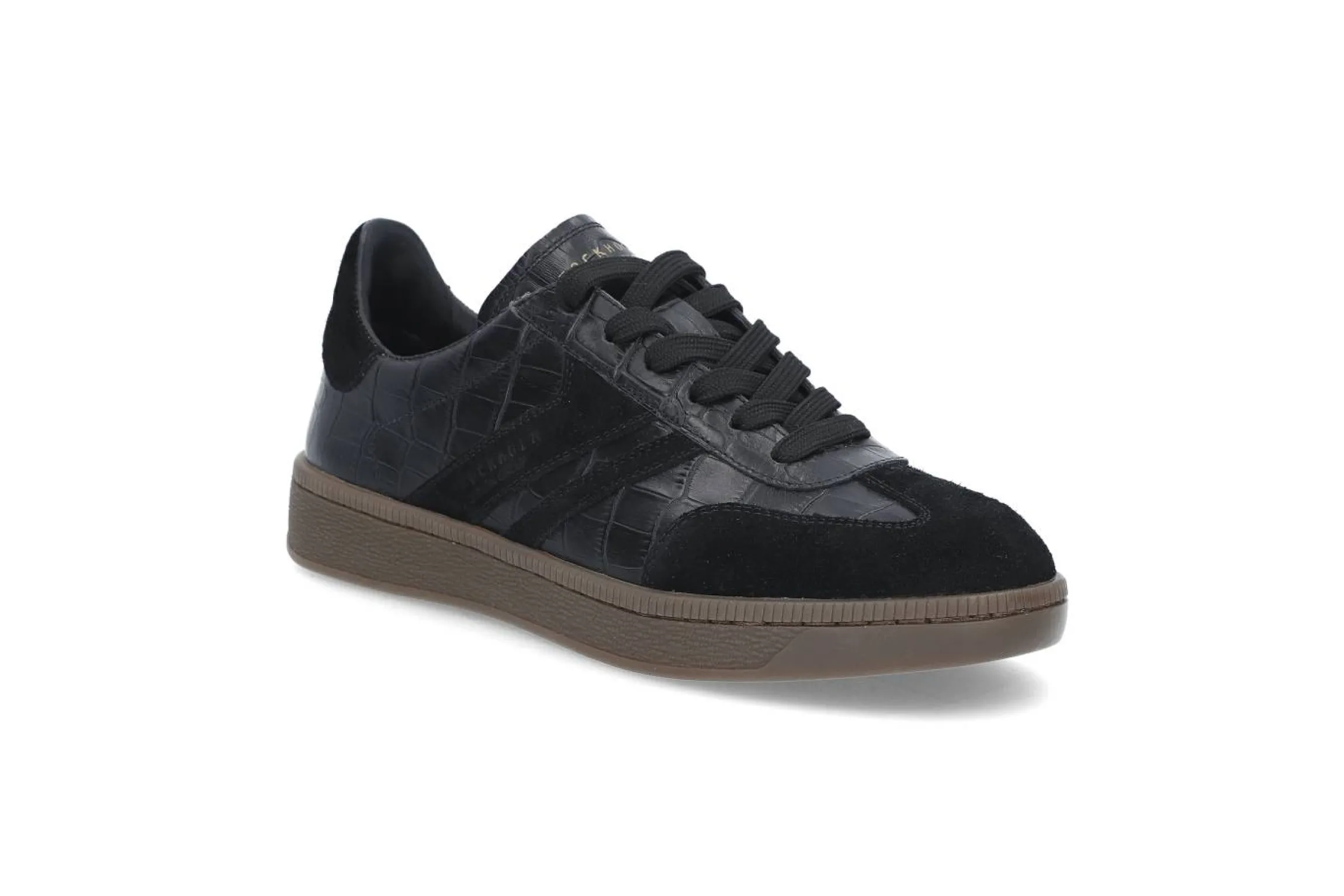 Eleganta sneakers i läder