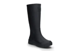 Klassiska svarta gummistövlar