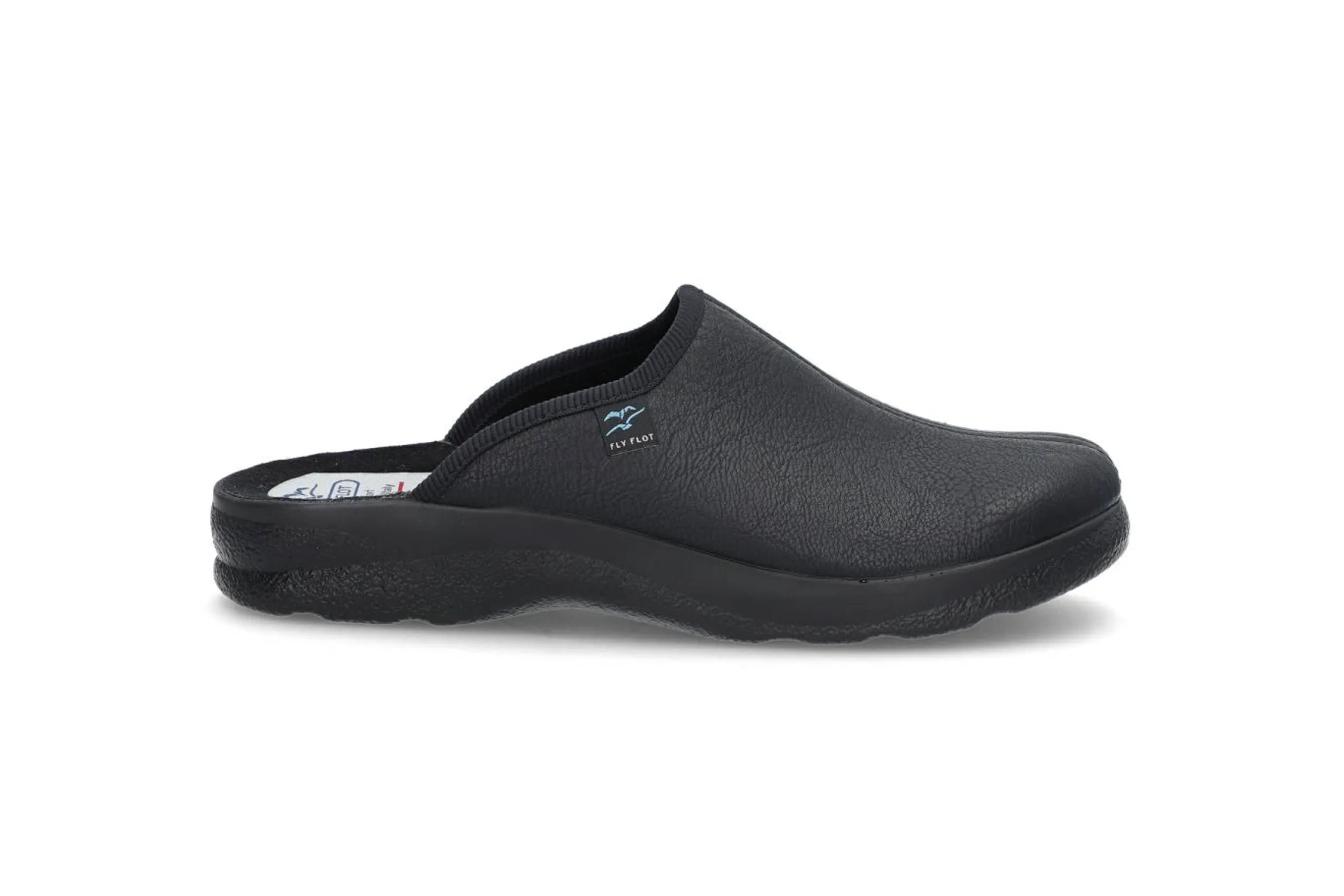 Praktisk slip-in-toffel