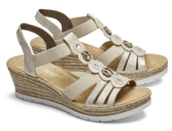RIEKER 6763 Beige-Gold