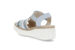 RIEKER 6798 Blau-Multi/Aqua