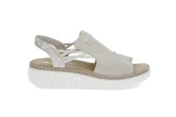 RIEKER 4166 Ginger/Offwhite