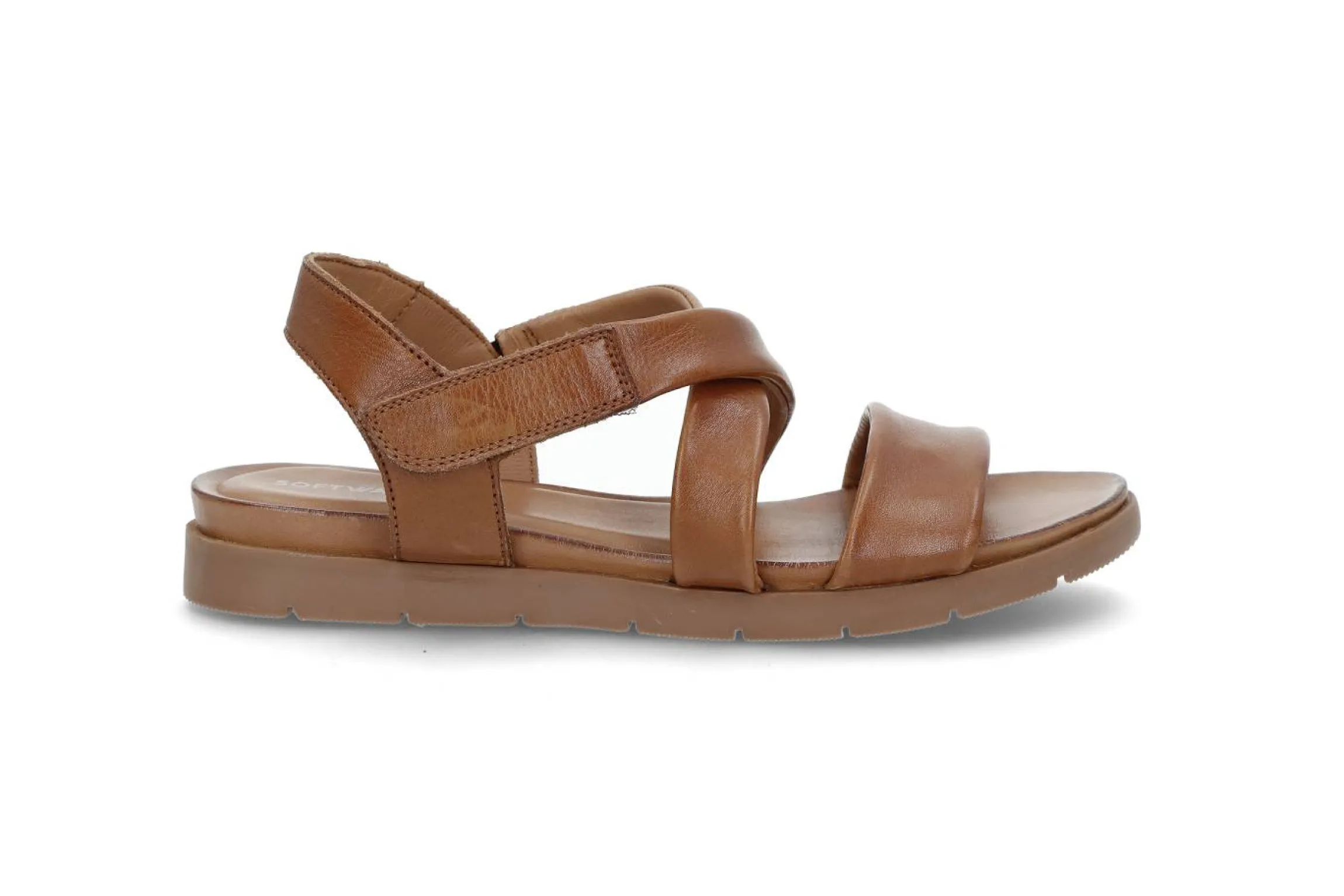 Sandal i mjukt skinn