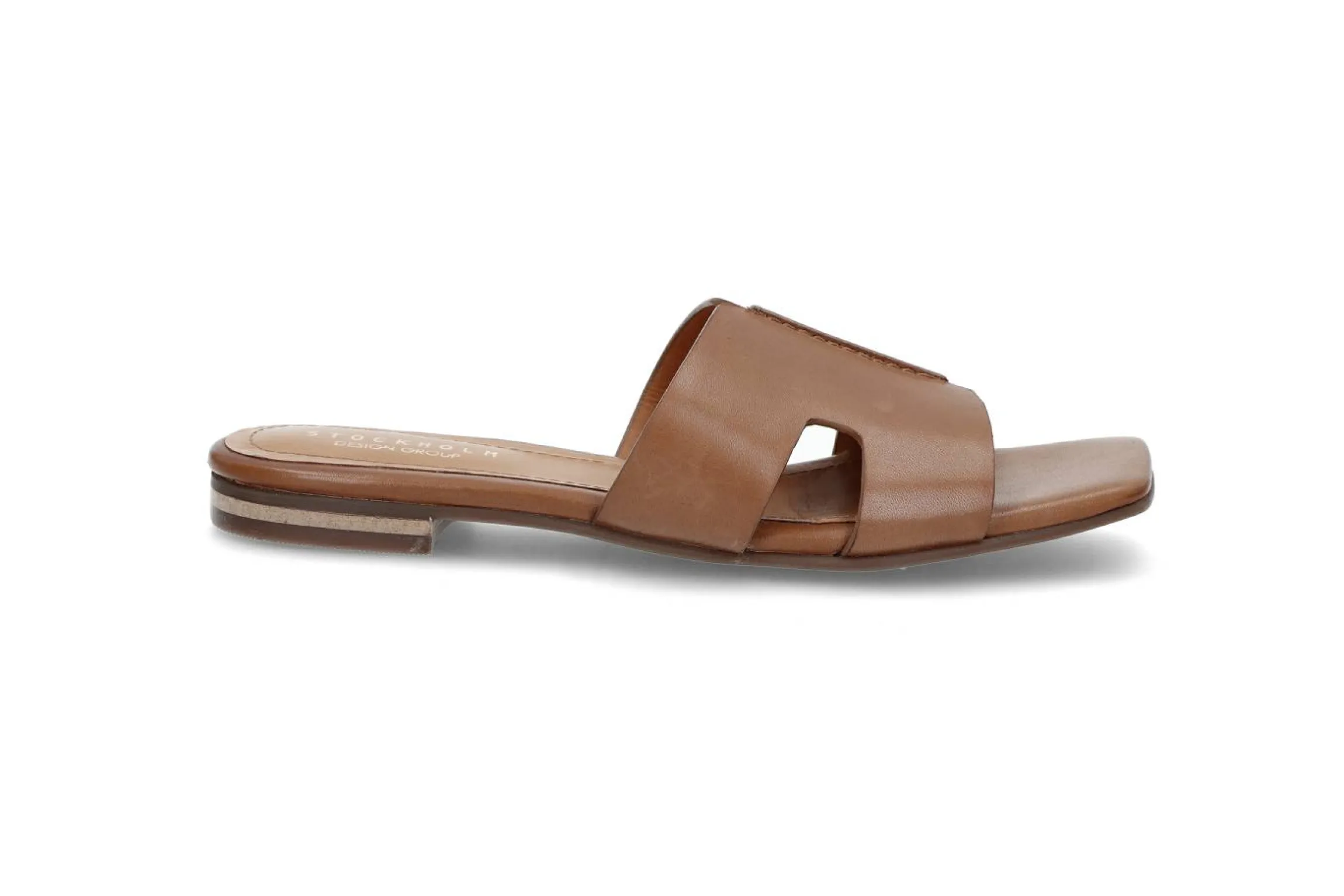 Slip-in lädersandal