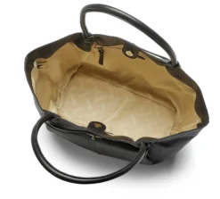 Snygg tote bag i läder