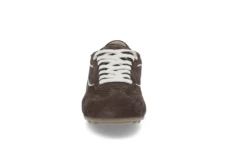 Sportiga sneakers i mocka