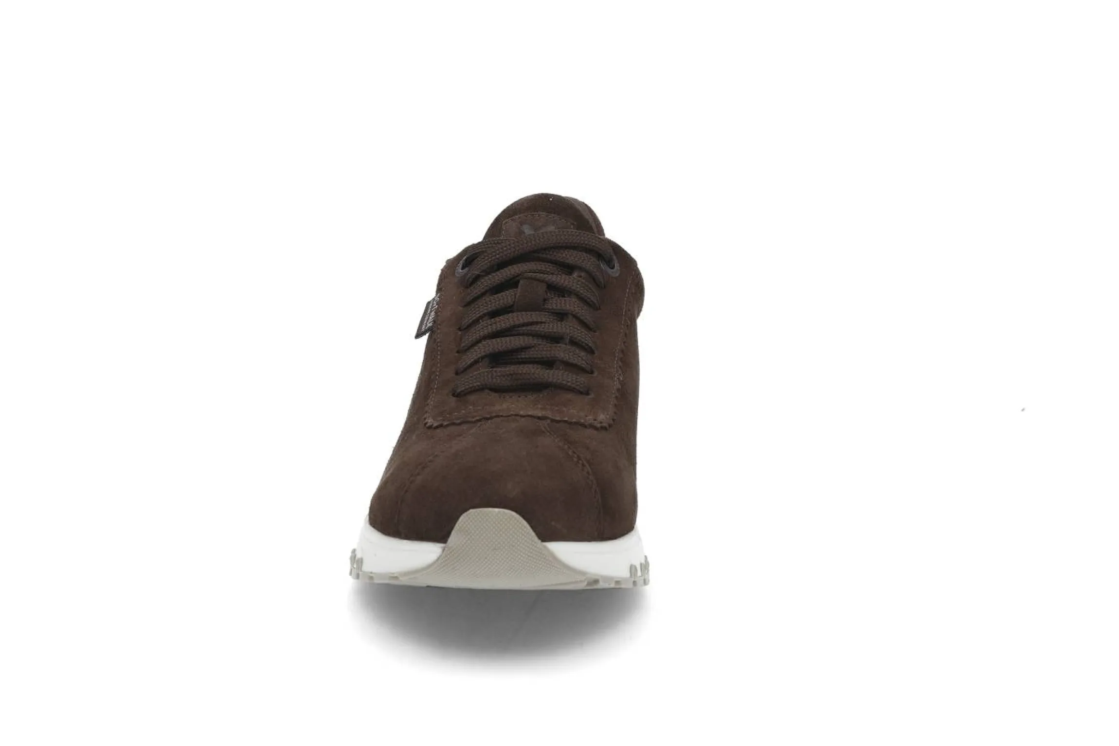 Sportiga sneakers i mockaskinn