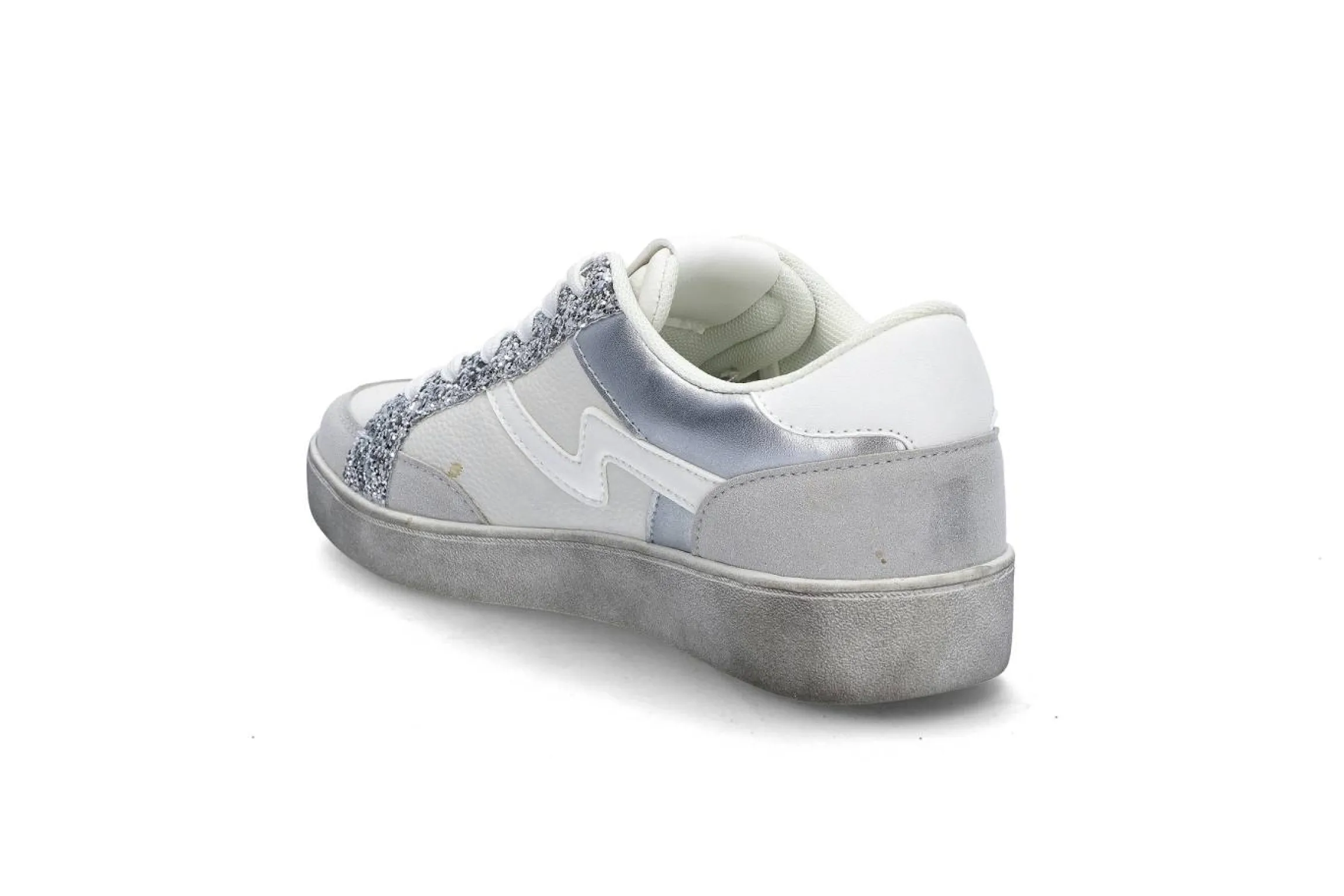 Sportig sneaker med glitter