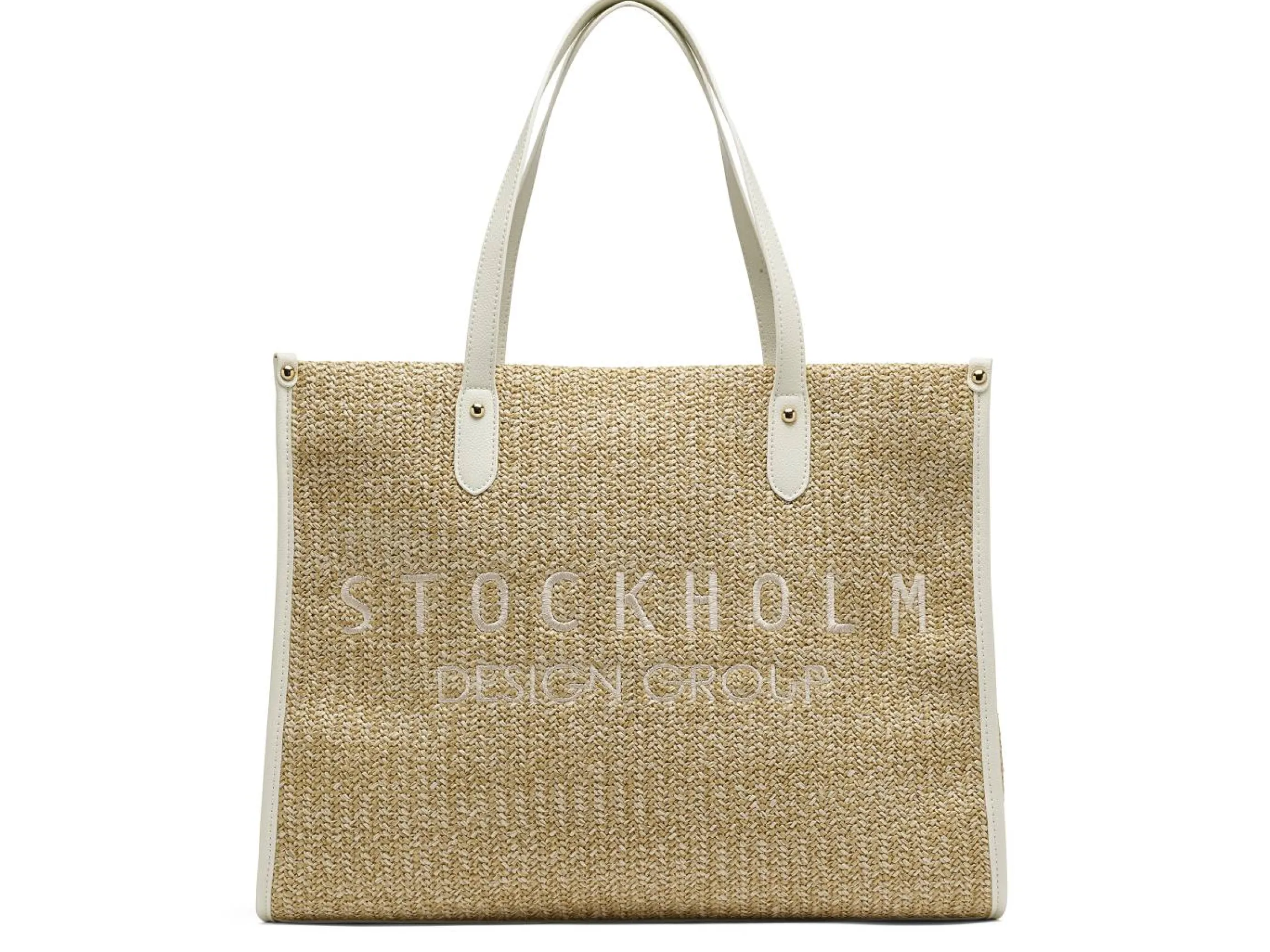 Stilren och rymlig sommar-tote